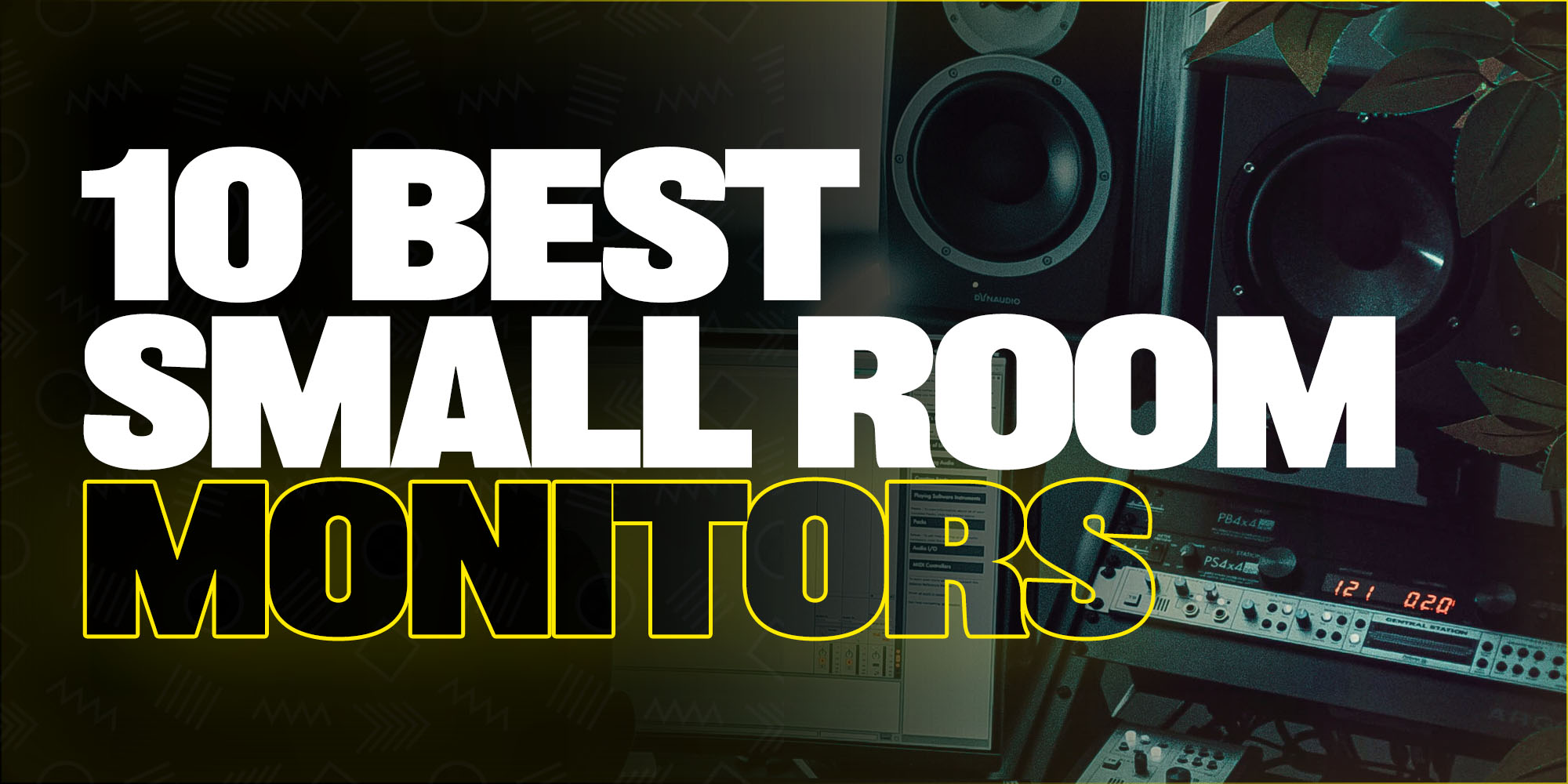 The 10 best studio monitors for small rooms