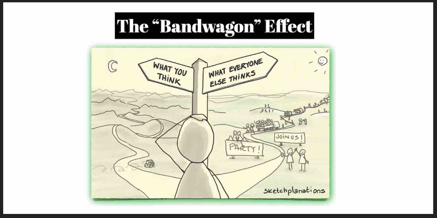 The Bandwagon Effect for promotion