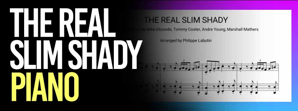 The Real Slim Shady Piano