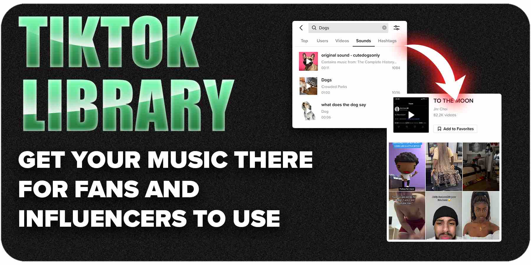 Tiktok audio library