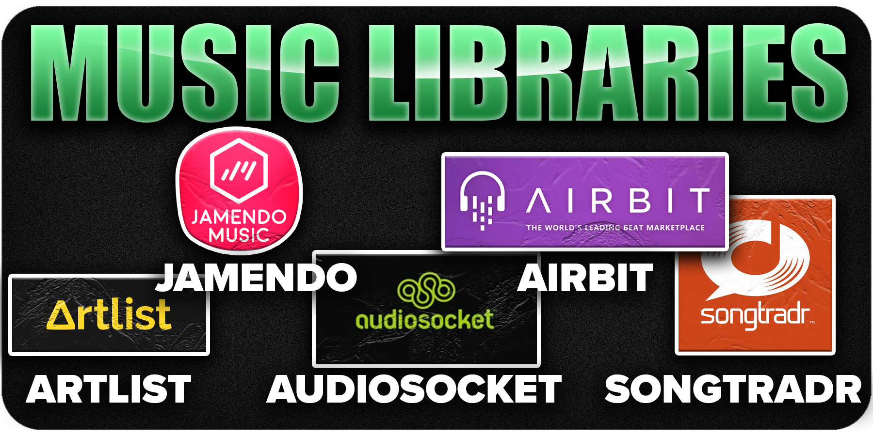 Top music libraries