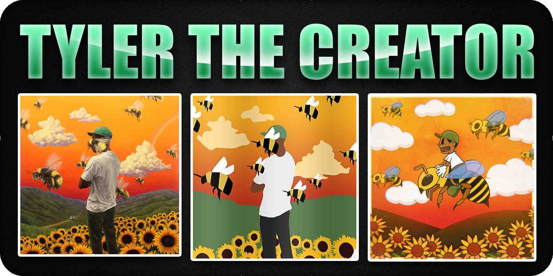 Tyler the creator cartoon album cover