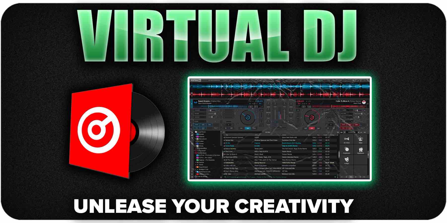 Virtual DJ Mixing Software