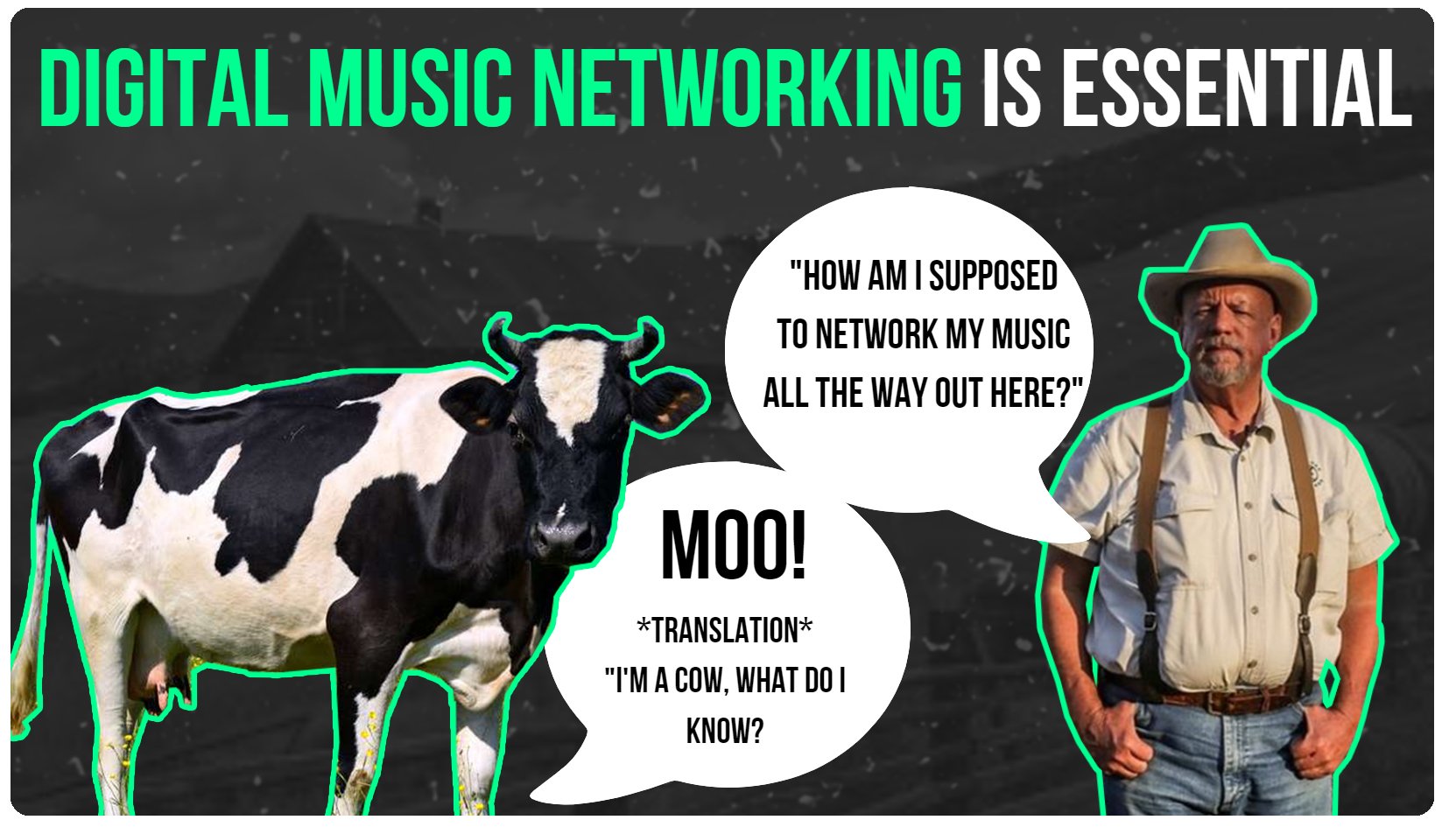 Farmer Joe Can't Do Local Music Networking