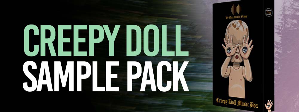 creepy doll horror sample pack