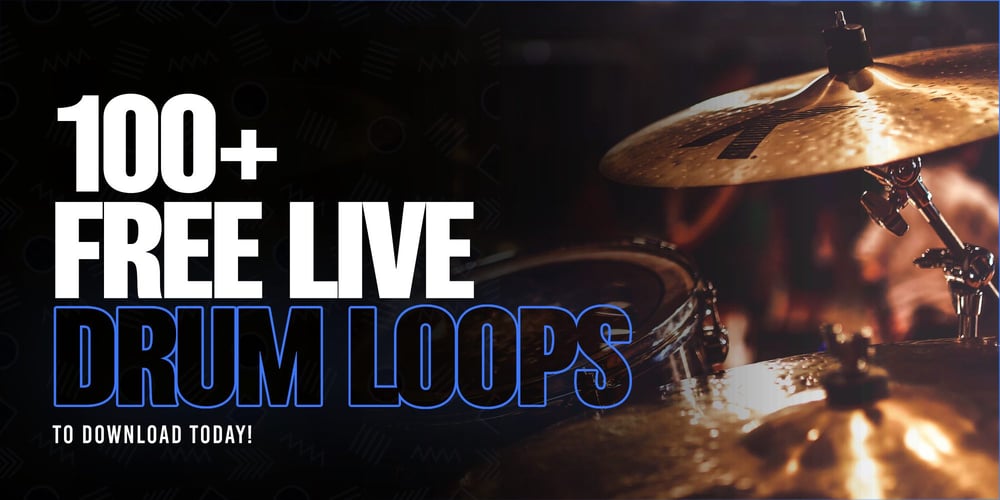 100+ Live Drum Loops to Download (Royalty-Free!)