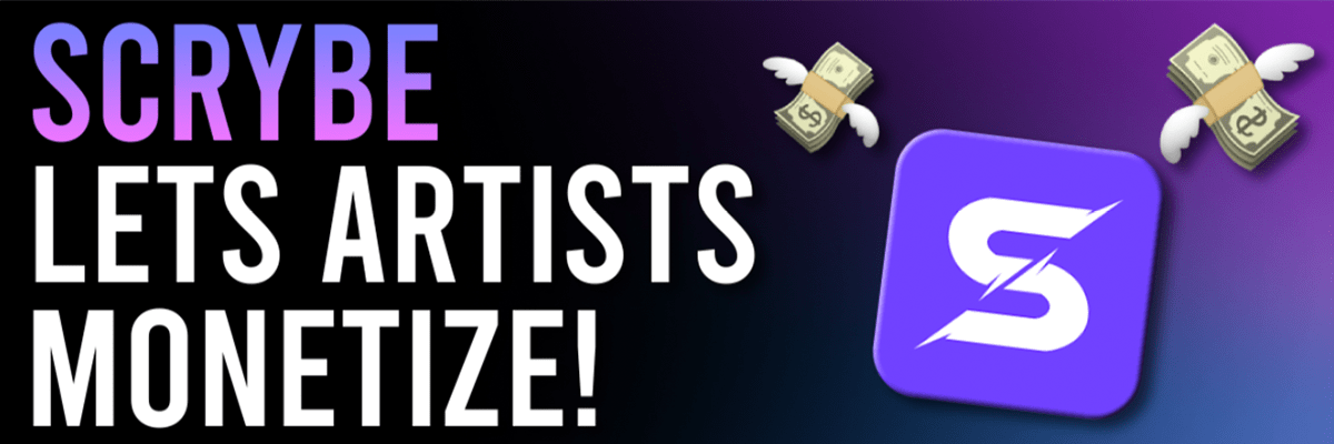 scrybe lets artists monetize their fanbase