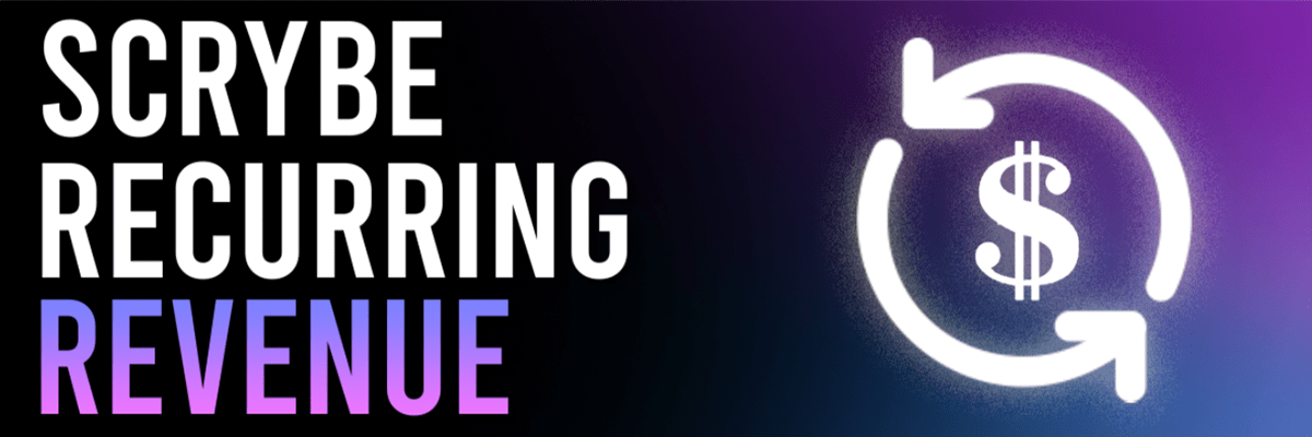 scrybe streaming allows artists to generate recurring revenue