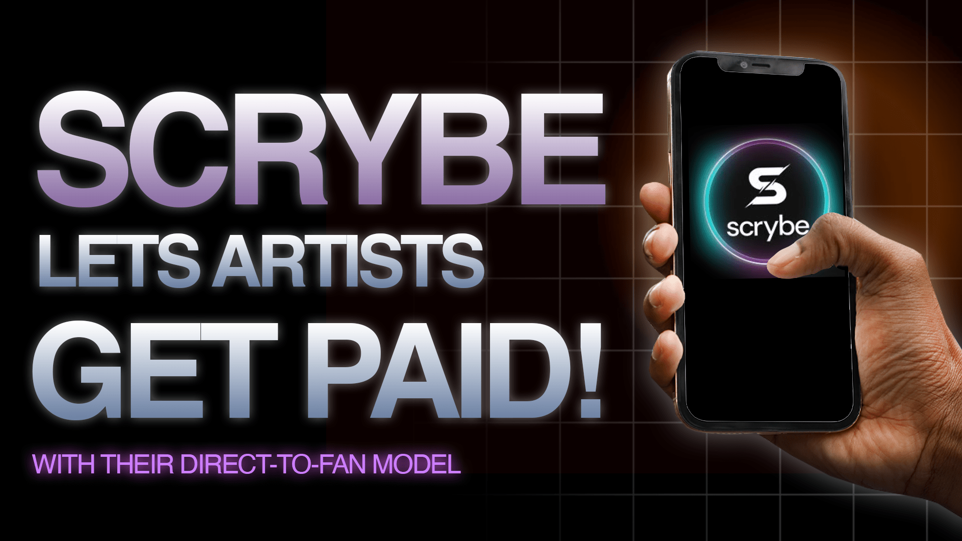 scybe lets artists get paid!