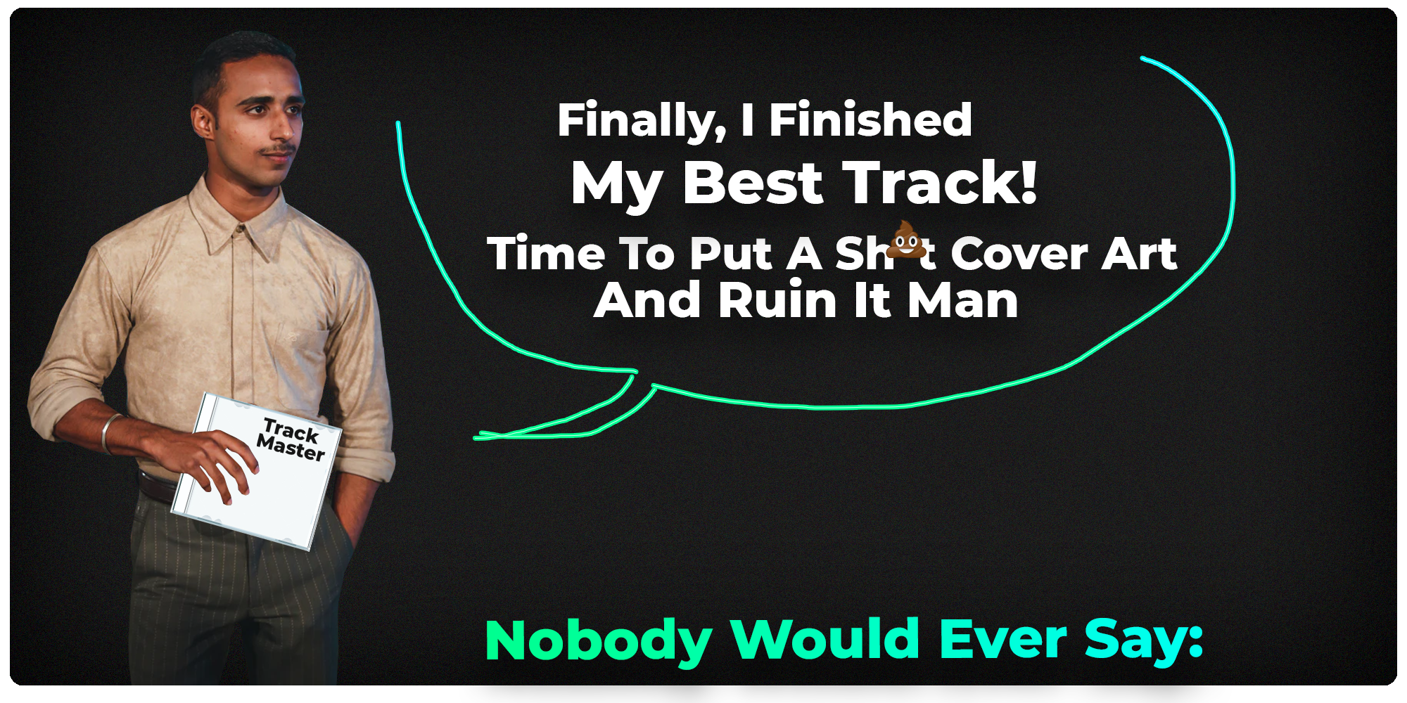 Satire of ruining cover art