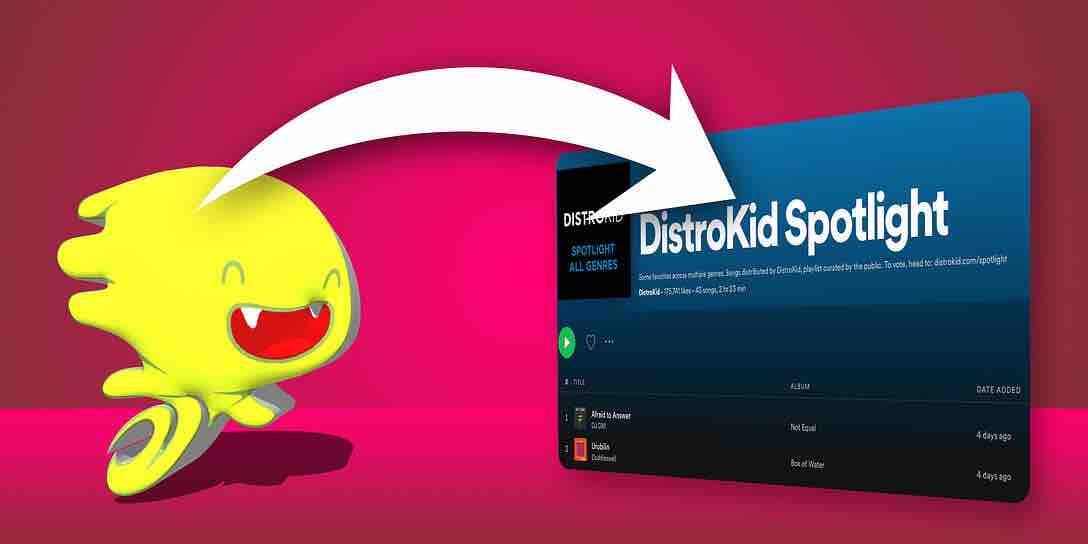 Distrokid playlists