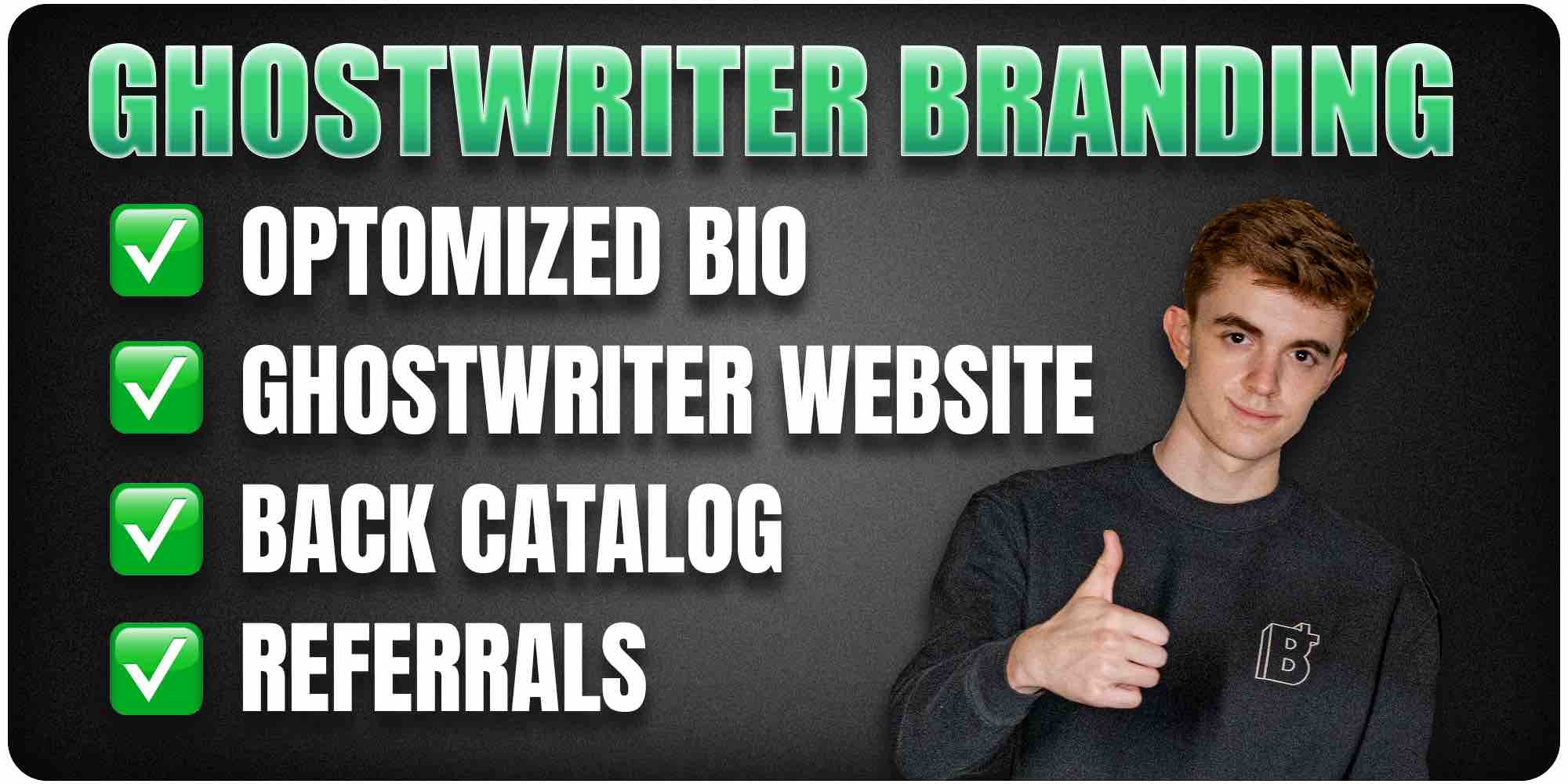 Ghostwriter branding