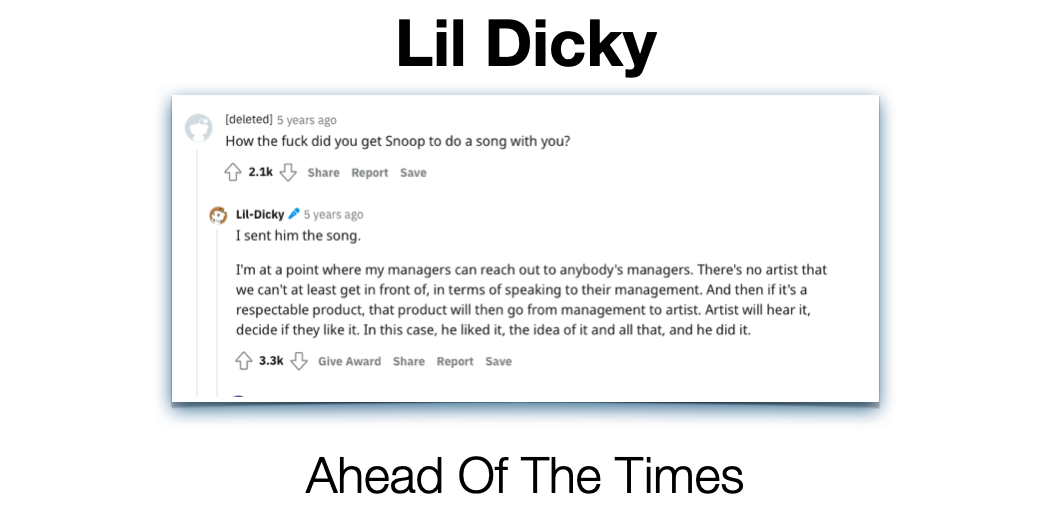 Lil Dicky Reddit AMA