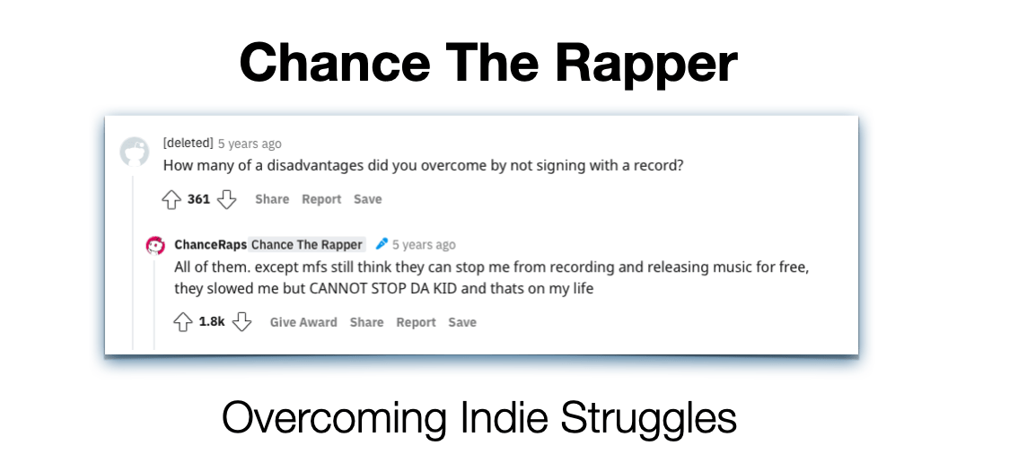 Chance The Rapper Reddit AMA