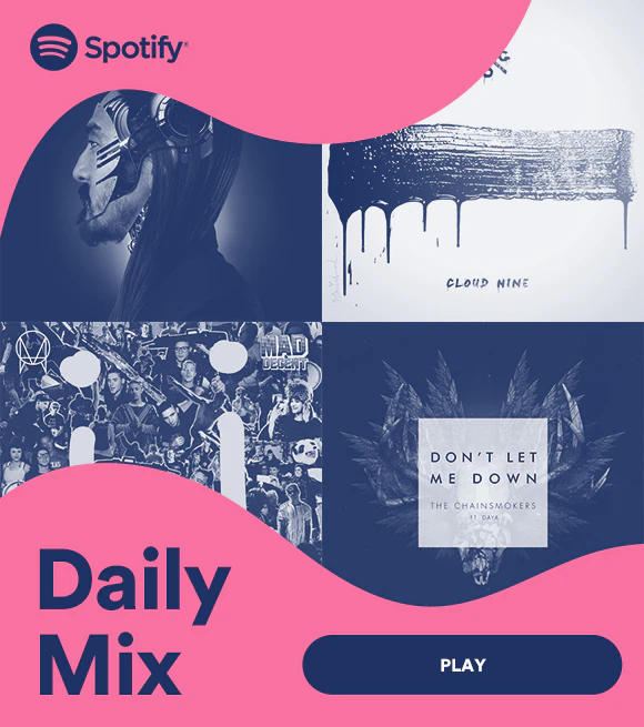 Spotify Daily Mix Logo