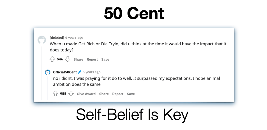 50 Cent Reddit AMA