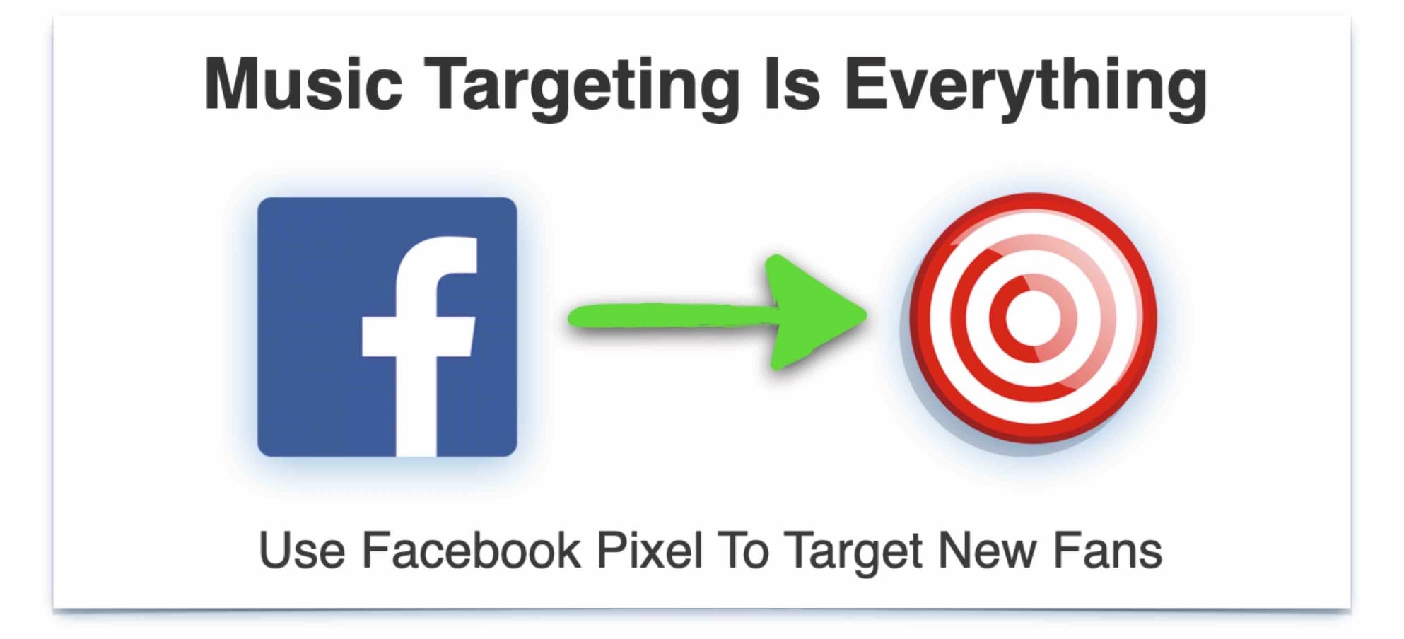 Music fan targeting with Facebook pixell